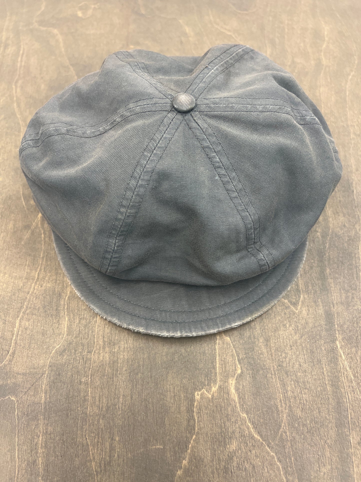 Double RL newspaper boy hat distressed gray large