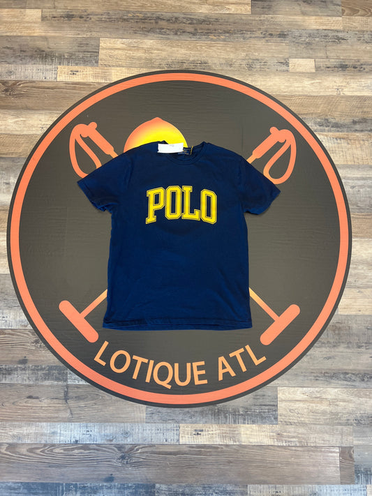 Polo Spellout collegiate Blue T Medium