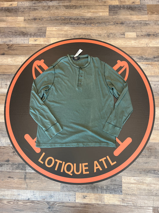 RRL union craft Henley green XXl