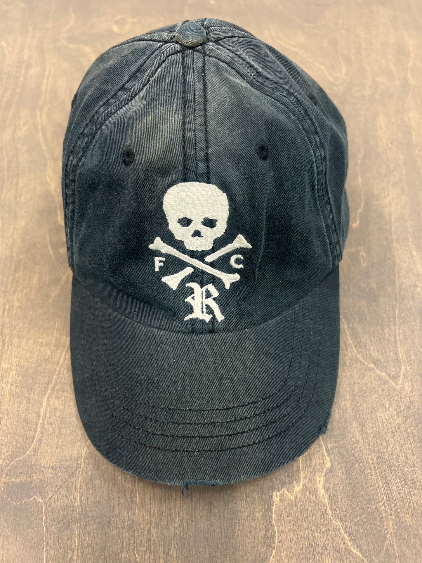 rugby fitted skull hat medium