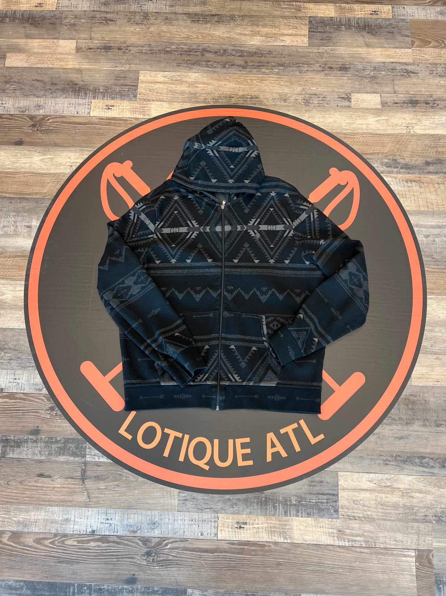 Polo Native black Aztec hoody XXL