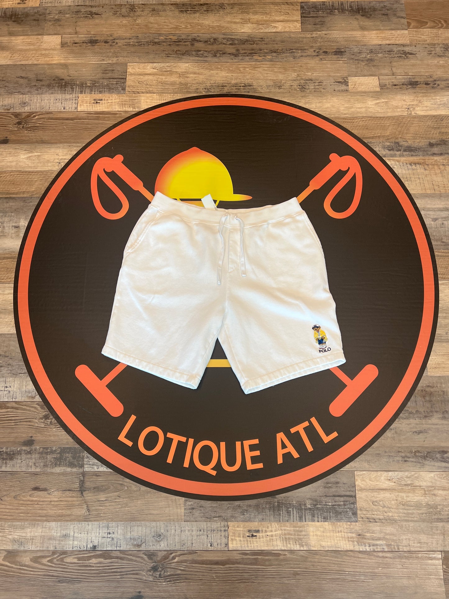 Polo Bear CP93 White shorts