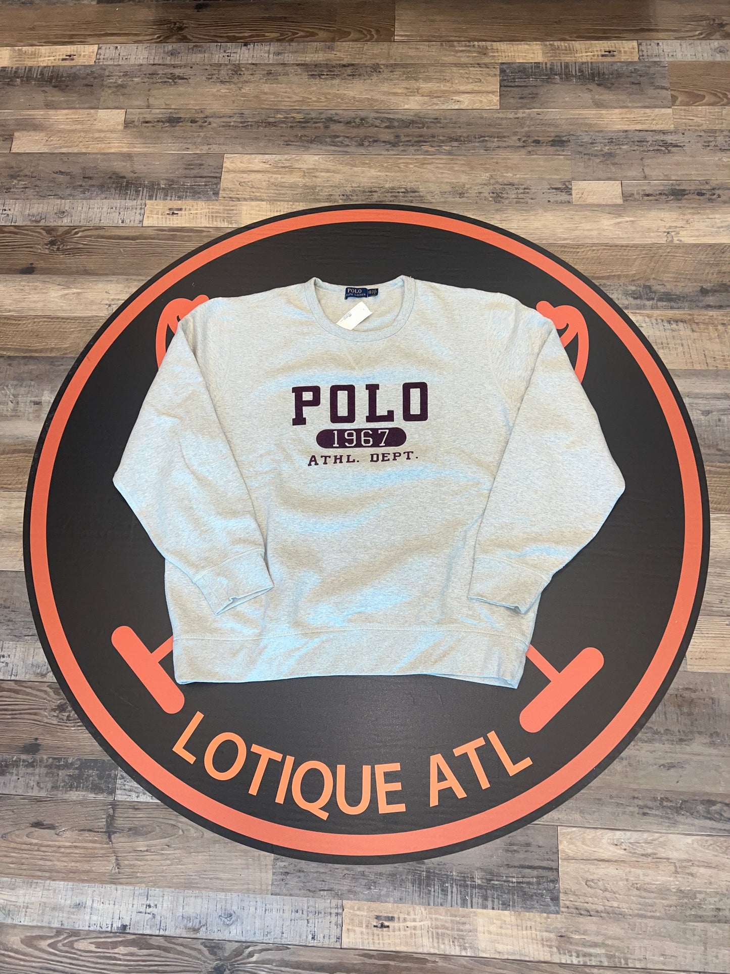 Polo 1967 athletic dept grey/burg XXl