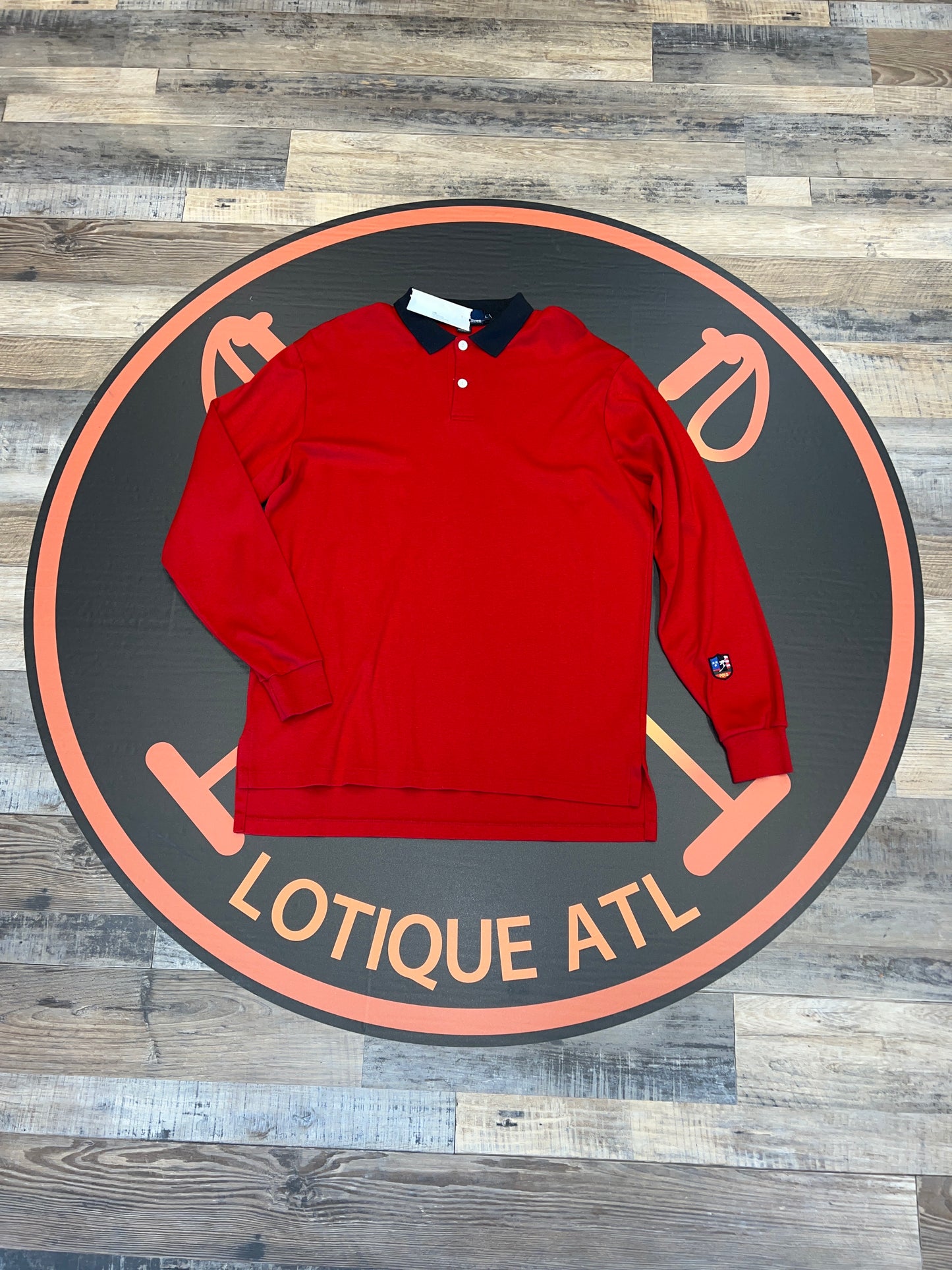 Polo Sui rugby red large