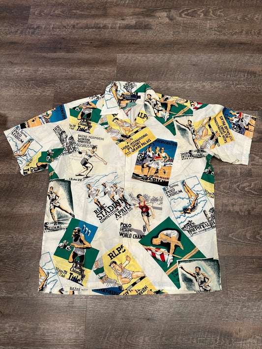 Polo Ralph Lauren 1992 Cartoon Stadium Shirt