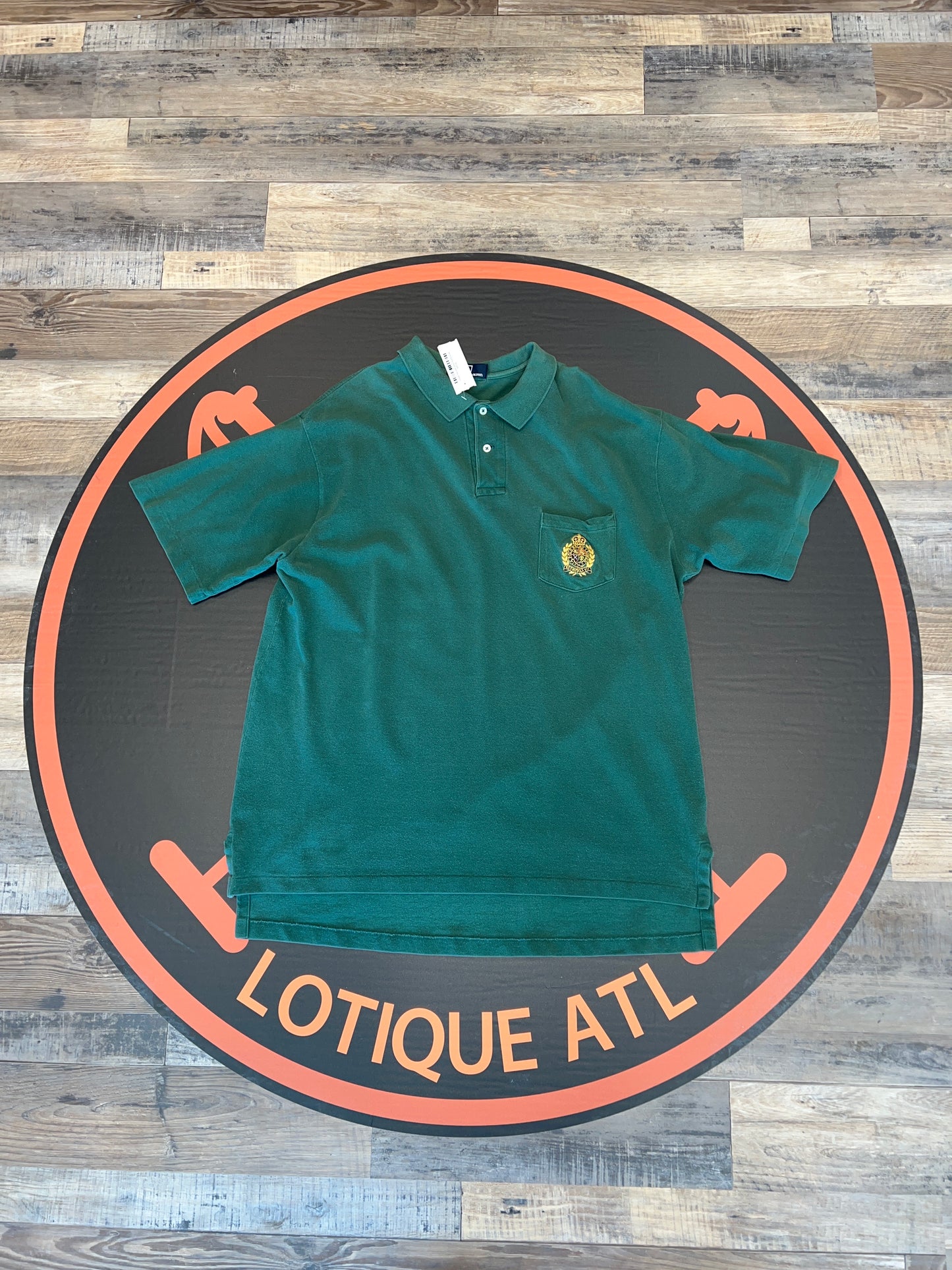 Vintage Polo crest green missing sz tag