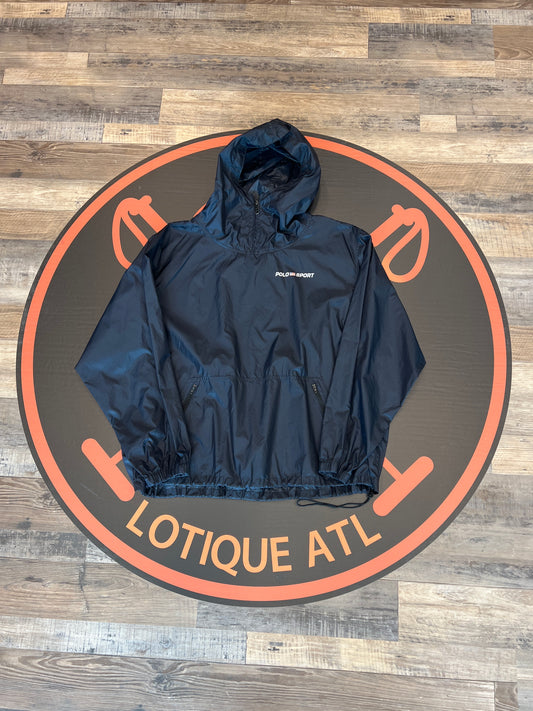 Vintage Polo Sailing nylon jacket, popover XL