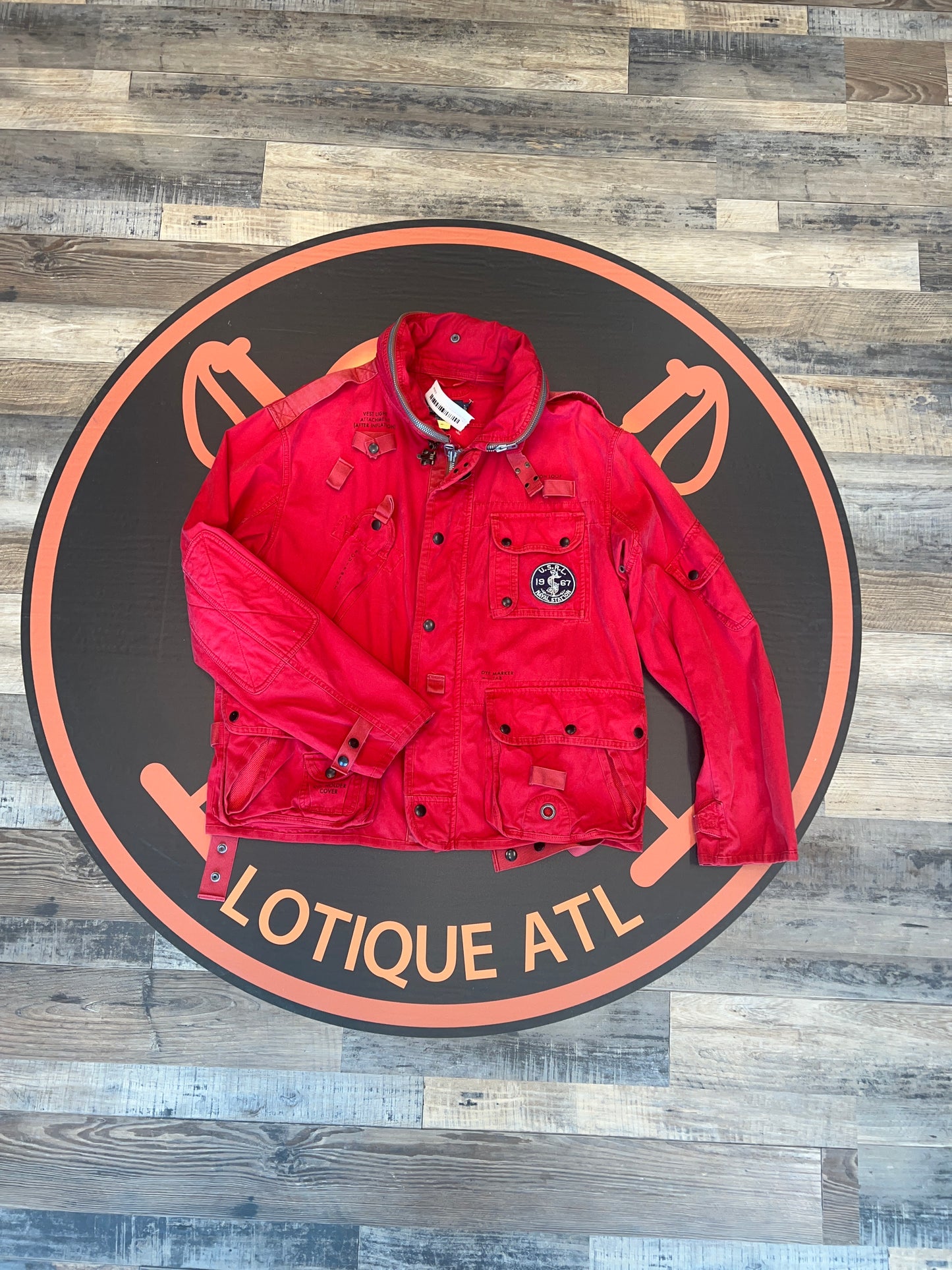 Naval station jacket red XXL