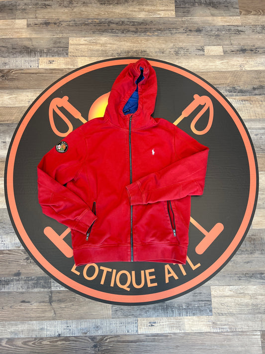 Polo Cookie hoodie Red XL