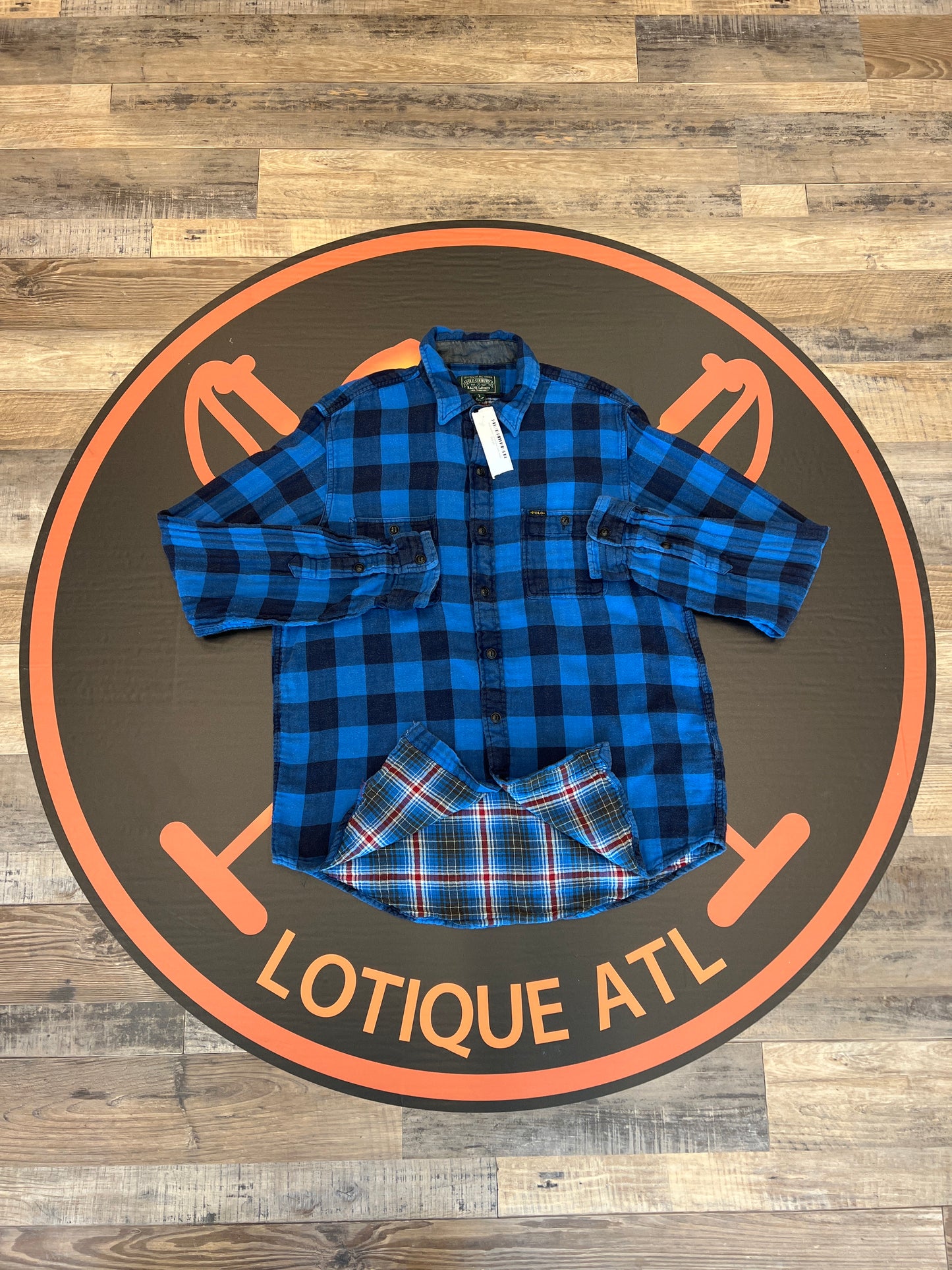 Polo country Lumberjack shirt large