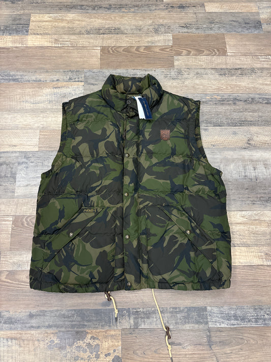 Polo Camo goose vest NWT XXL