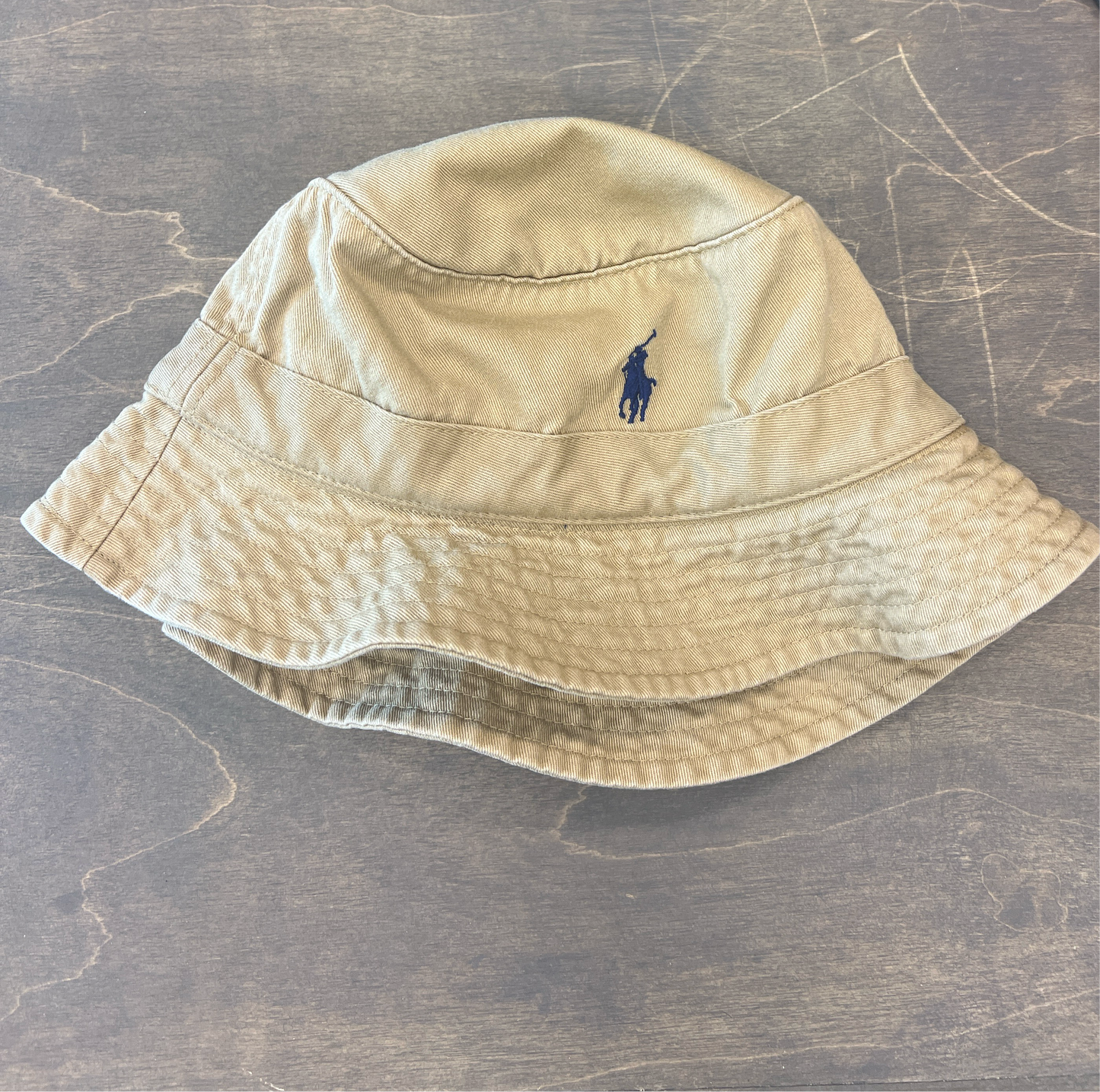 Polo Tan bucket hat small pony s/m