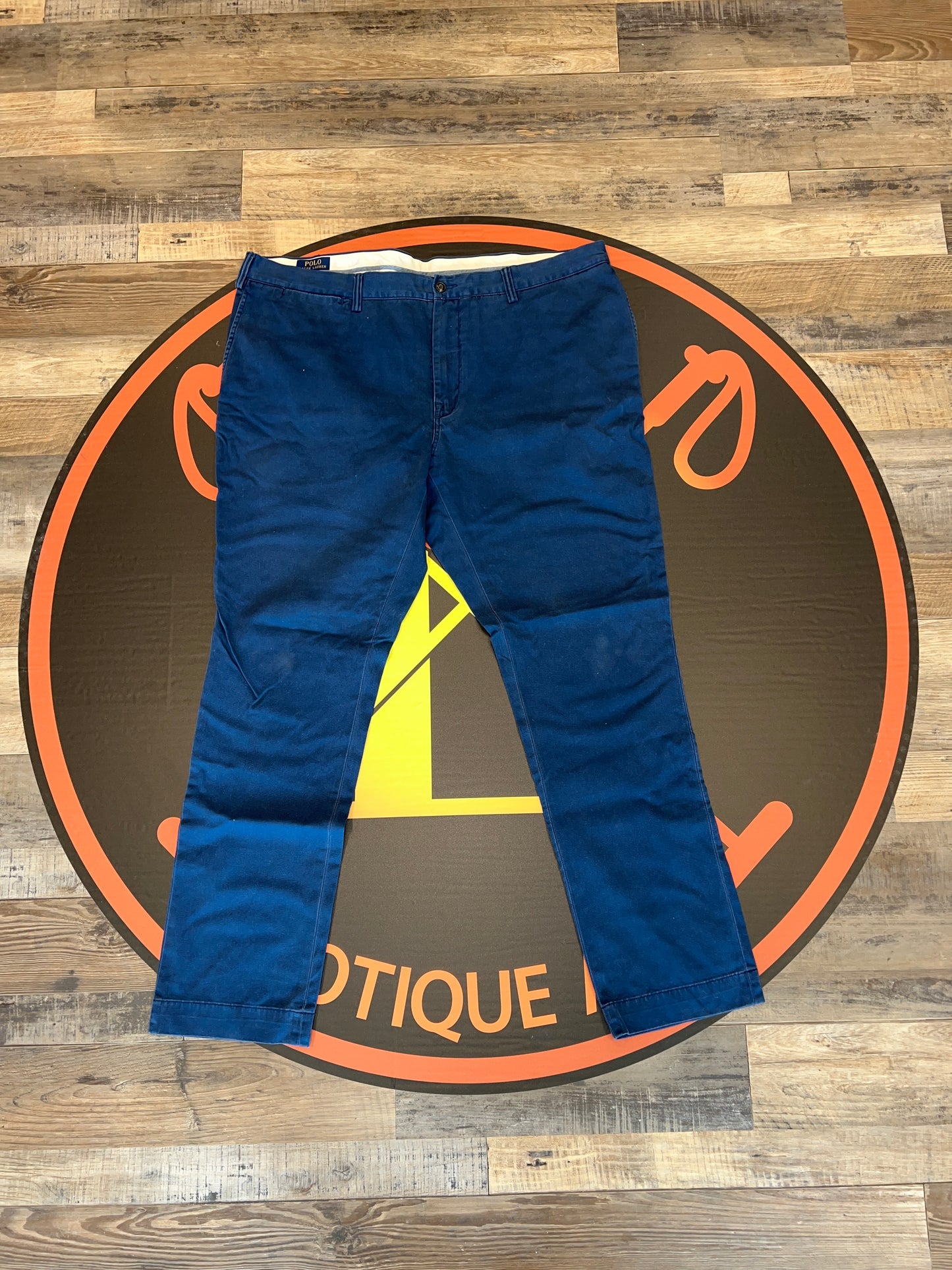 Polo Bedford chino navy blue 42x32