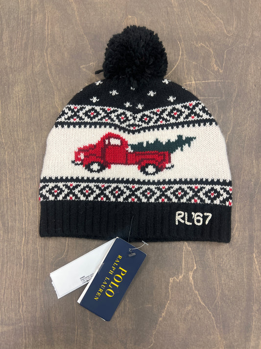 Nwt polo fire truck knit hat