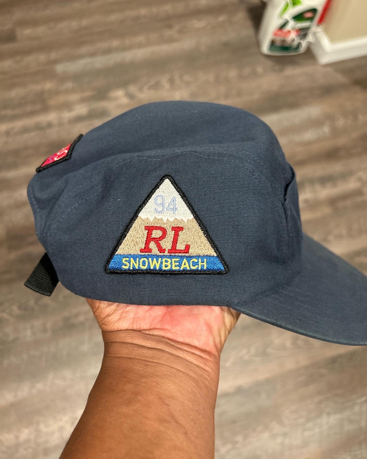 ROHE Brand 5 Panel Snowbeach Hat